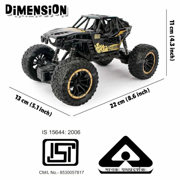 Remote Controlled Rock Crawler Monster Truck vehicle