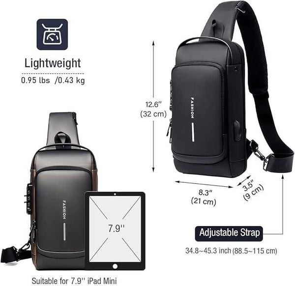 PacknGo™ Sling Bag for Men & Women