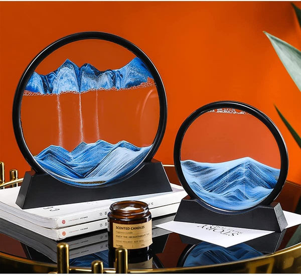 ZenFlow™ - Relaxing Kinetic Sandscape Art Table Desk