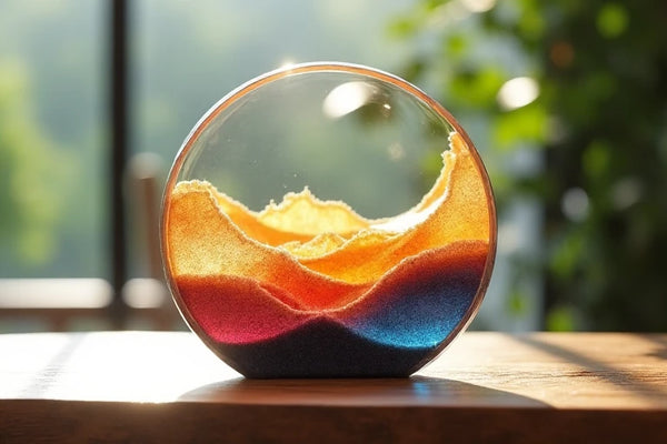 ZenFlow™ - Relaxing Kinetic Sandscape Art Table Desk