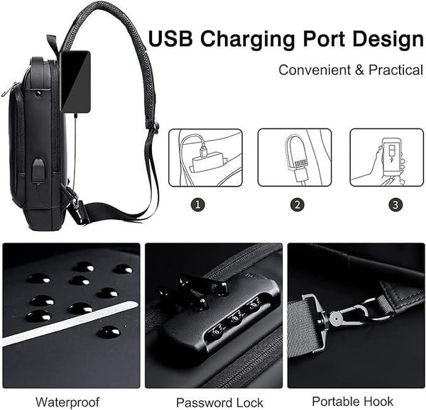 PacknGo™ Sling Bag for Men & Women