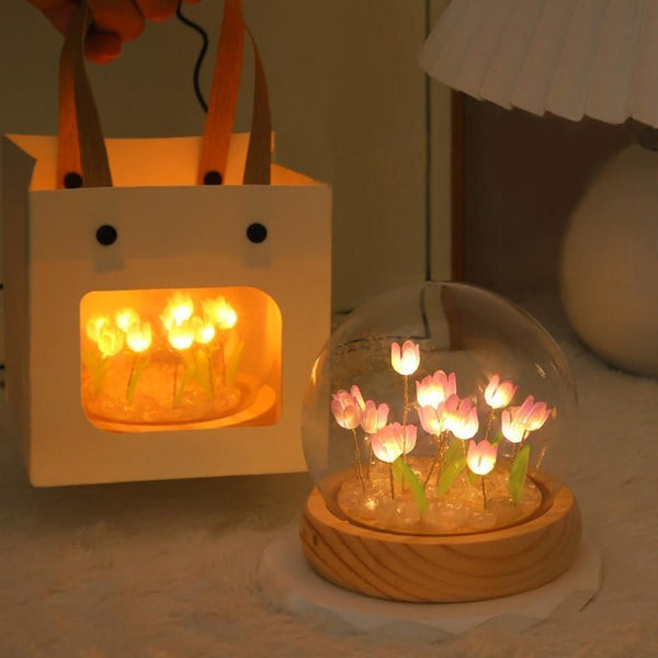Round Tulip Light – Elegant Glow for Every Space