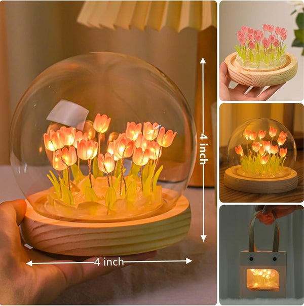 Round Tulip Light – Elegant Glow for Every Space