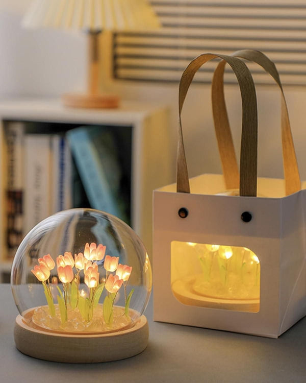 Round Tulip Light – Elegant Glow for Every Space